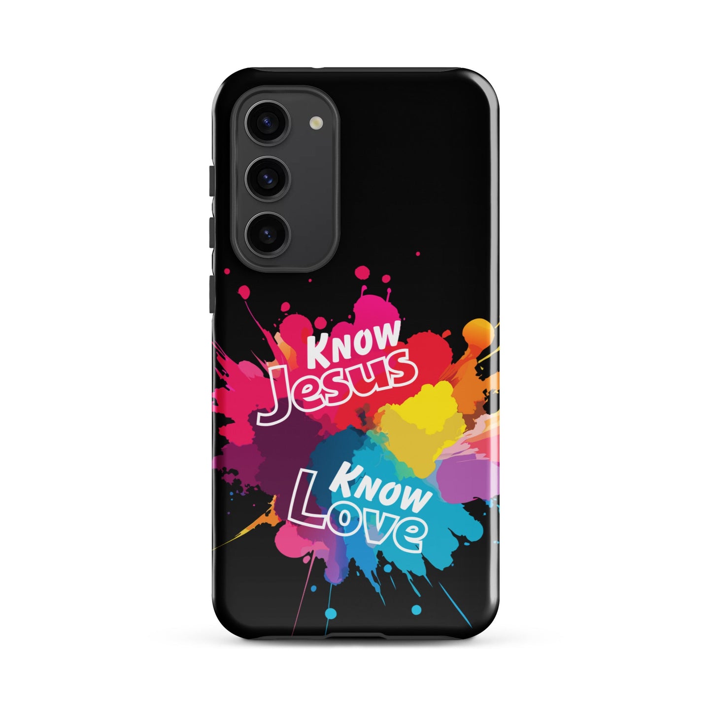Know Jesus Tough Case for Samsung®-Glossy-Samsung Galaxy S23 Plus-Perfect Love Designs