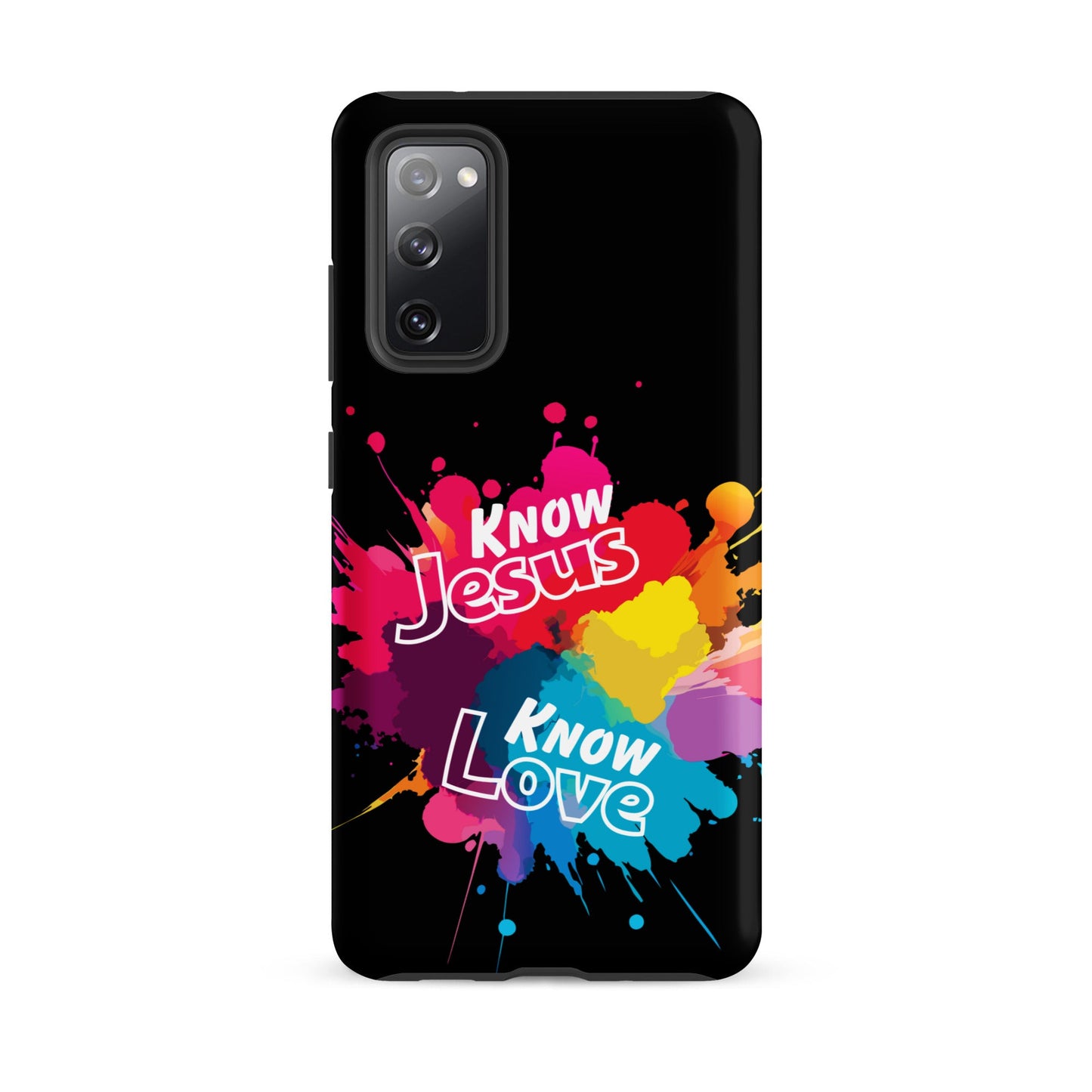 Know Jesus Tough Case for Samsung®-Matte-Samsung Galaxy S20 FE-Perfect Love Designs