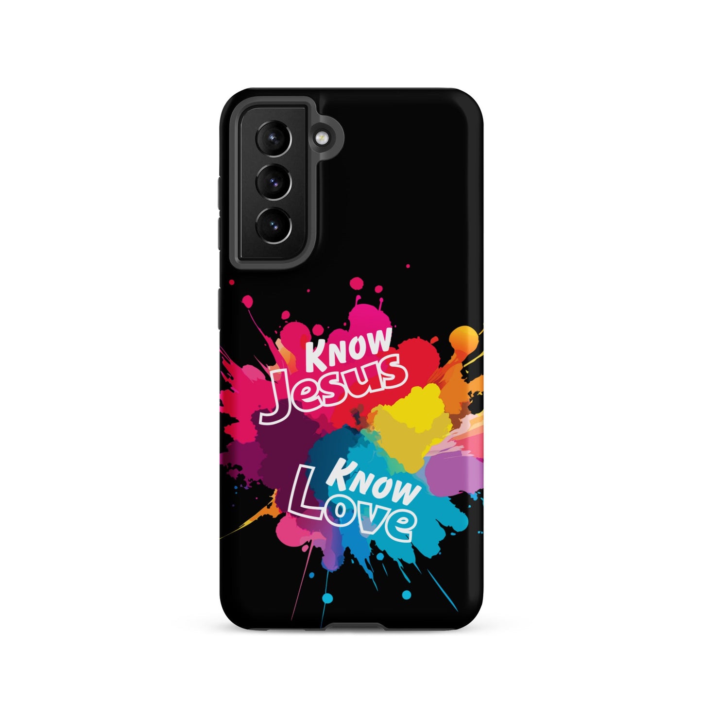 Know Jesus Tough Case for Samsung®-Matte-Samsung Galaxy S21-Perfect Love Designs