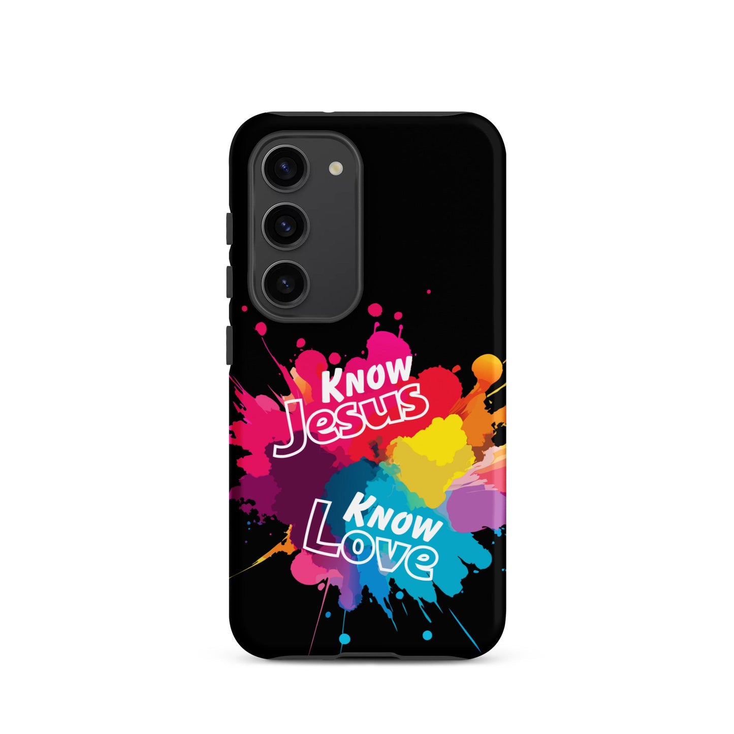 Know Jesus Tough Case for Samsung®-Matte-Samsung Galaxy S23-Perfect Love Designs