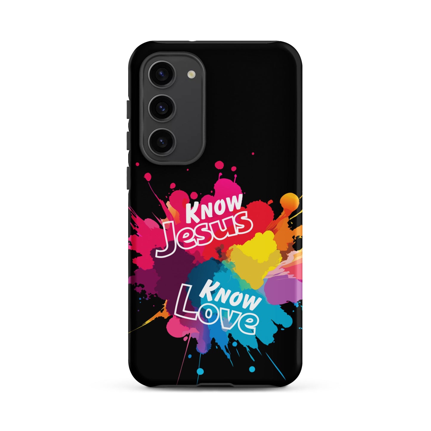 Know Jesus Tough Case for Samsung®-Matte-Samsung Galaxy S23 Plus-Perfect Love Designs