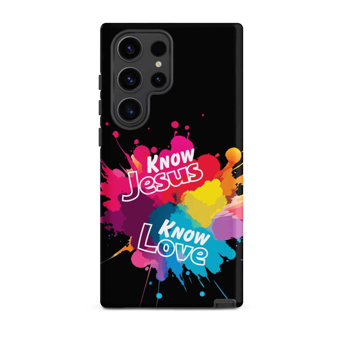 Know Jesus Tough Case for Samsung®-Matte-Samsung Galaxy S23 Ultra-Perfect Love Designs