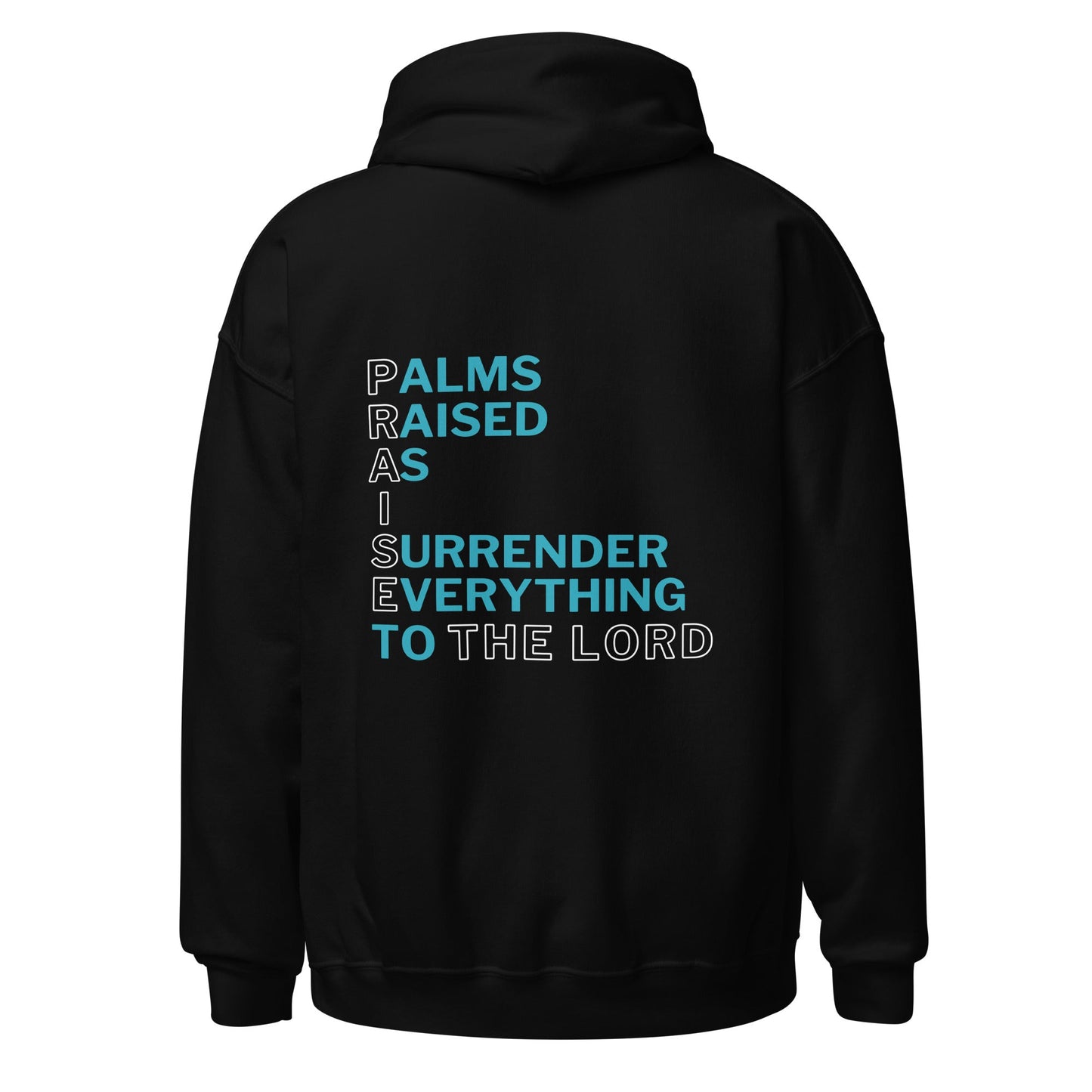 Praise the Lord Hoodie-Black-S-Perfect Love Designs