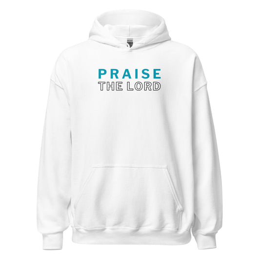 Praise the Lord Hoodie-White-S-Perfect Love Designs