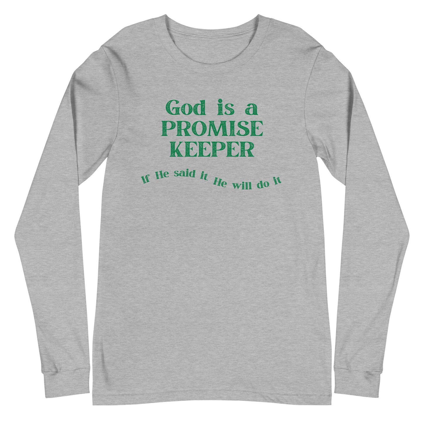 Promise Keeper Long Sleeve-Athletic Heather-XS-Perfect Love Designs