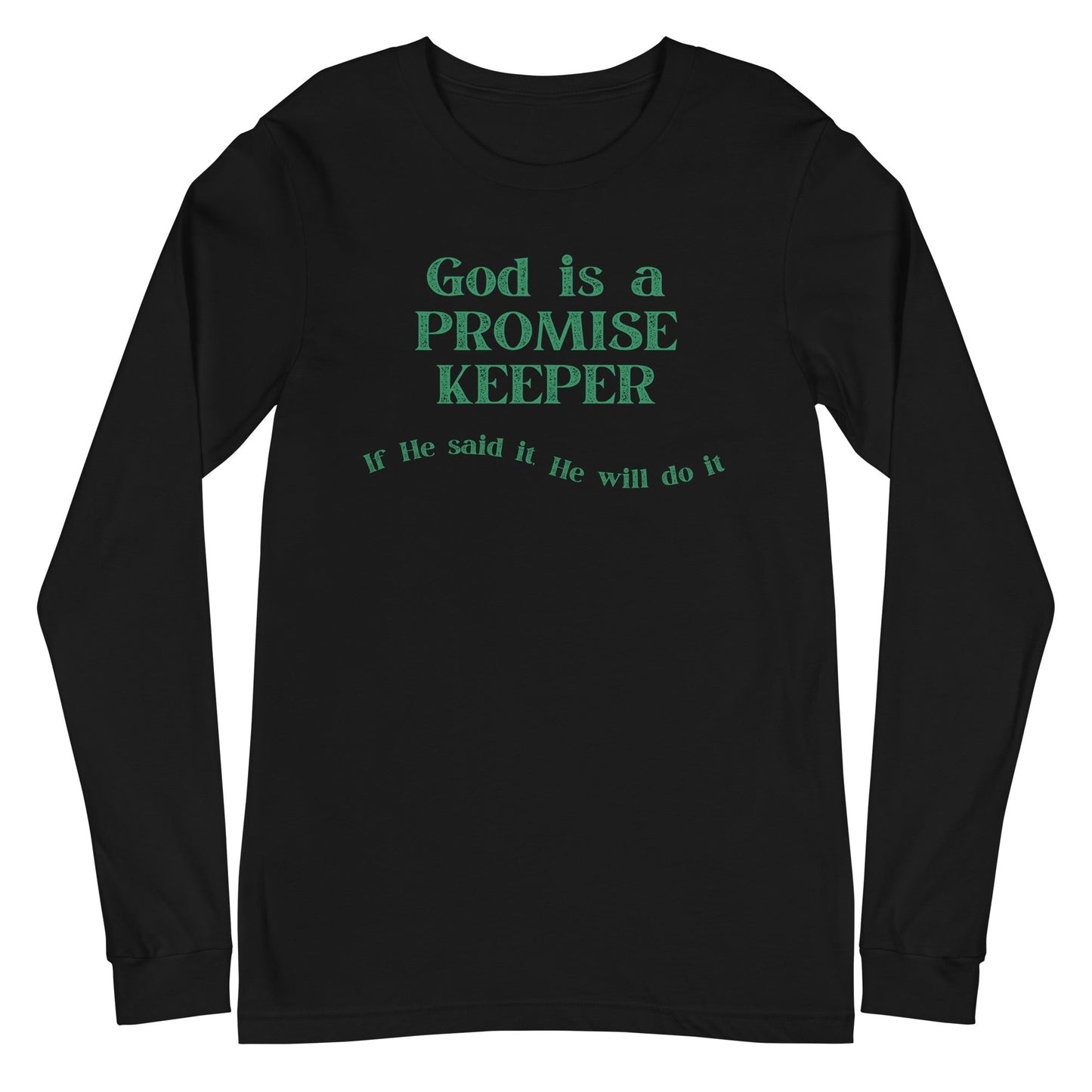 Promise Keeper Long Sleeve-Black-XS-Perfect Love Designs