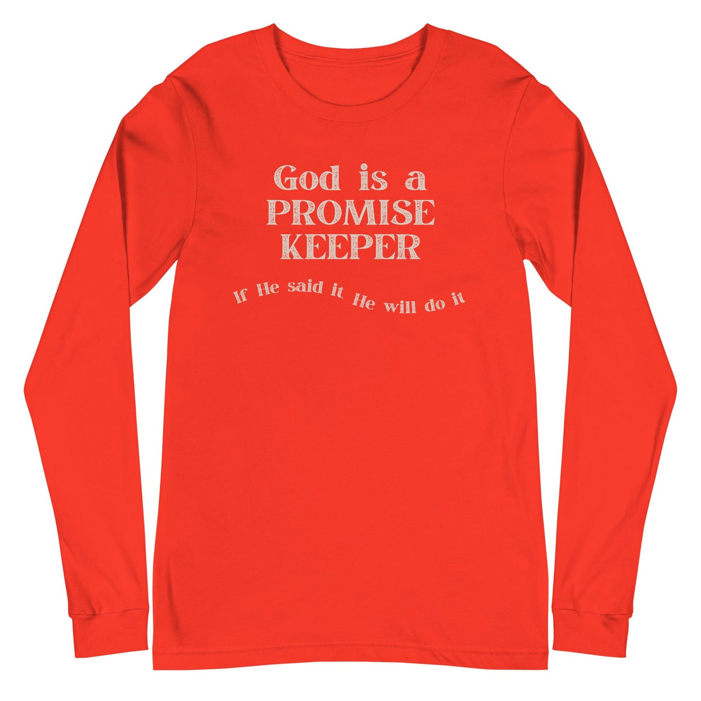 Promise Keeper Long Sleeve-Poppy-XS-Perfect Love Designs