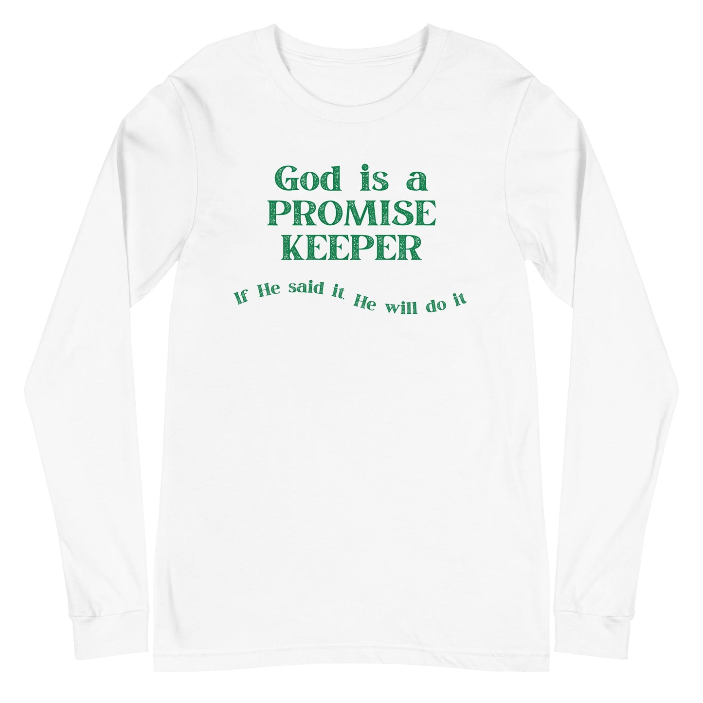 Promise Keeper Long Sleeve-White-XS-Perfect Love Designs