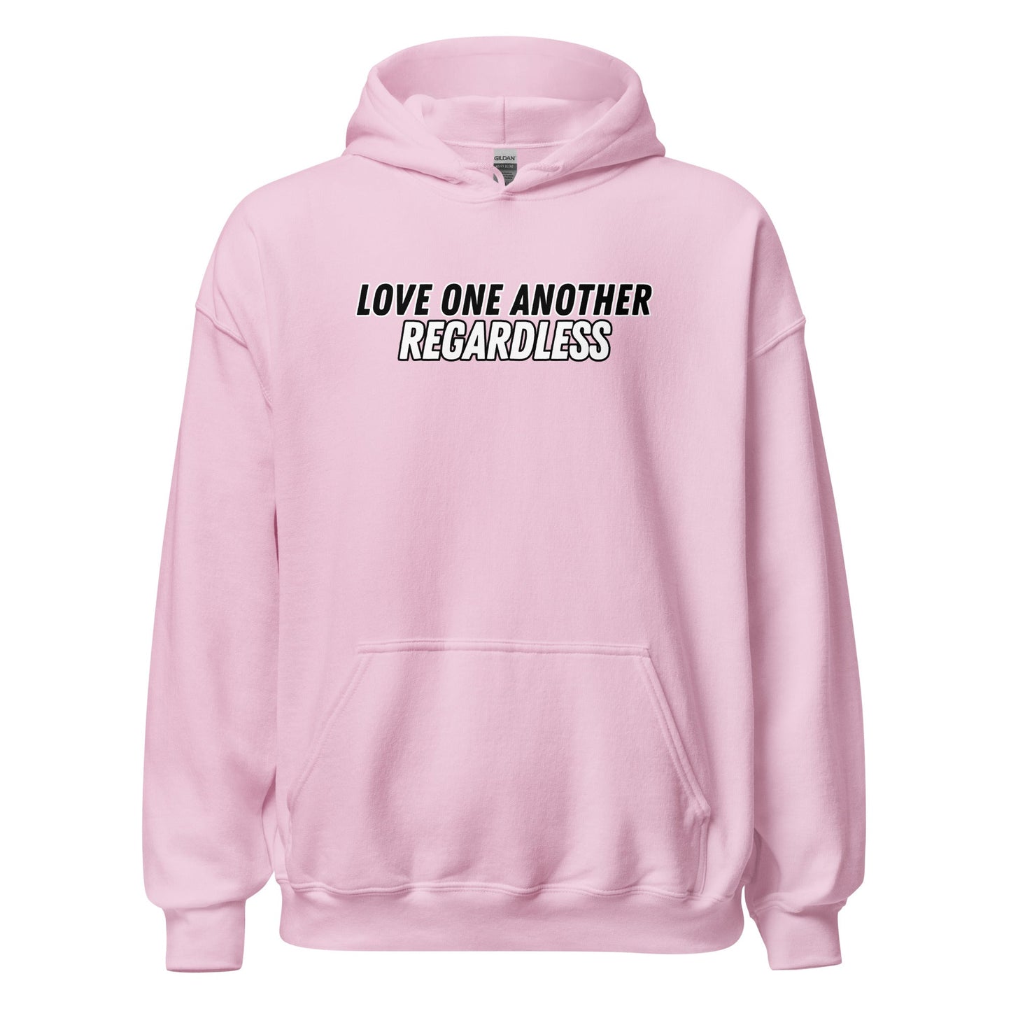 Regardless Hoodie-Light Pink-S-Perfect Love Designs