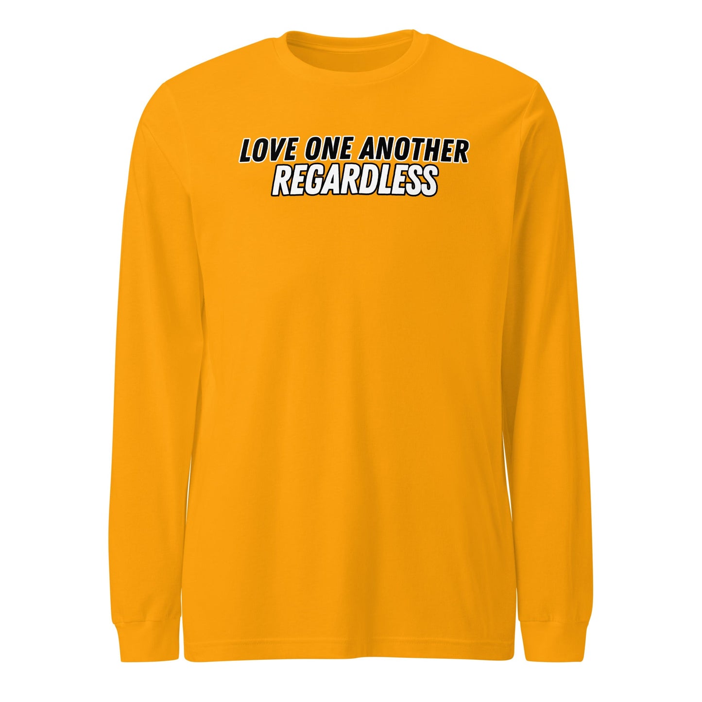 Regardless Long Sleeve-Gold-XS-Perfect Love Designs