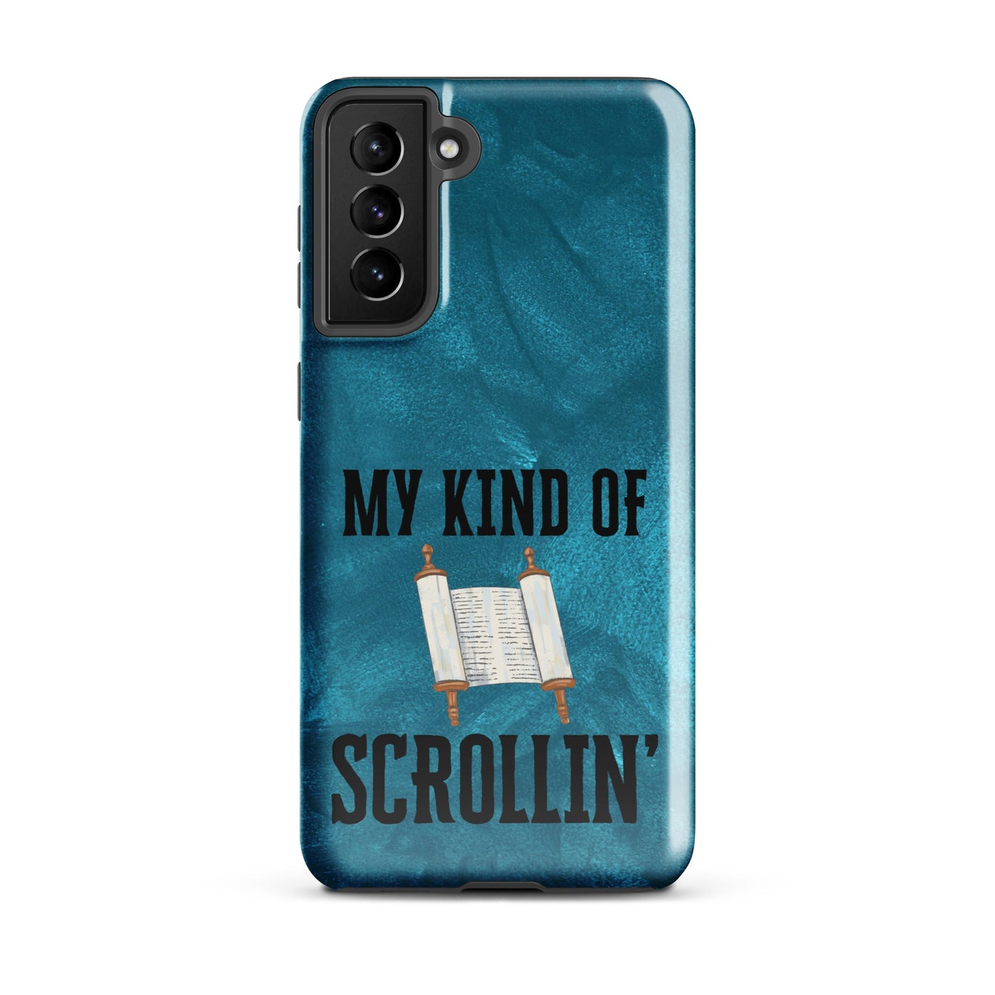 Scrollin' Tough Case for Samsung®-Glossy-Samsung Galaxy S21 Plus-Perfect Love Designs