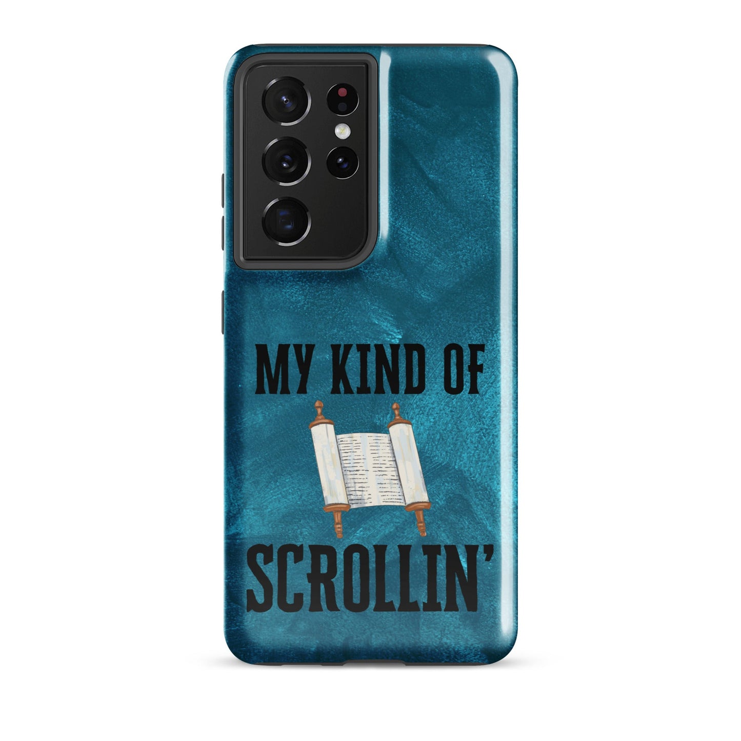 Scrollin' Tough Case for Samsung®-Glossy-Samsung Galaxy S21 Ultra-Perfect Love Designs