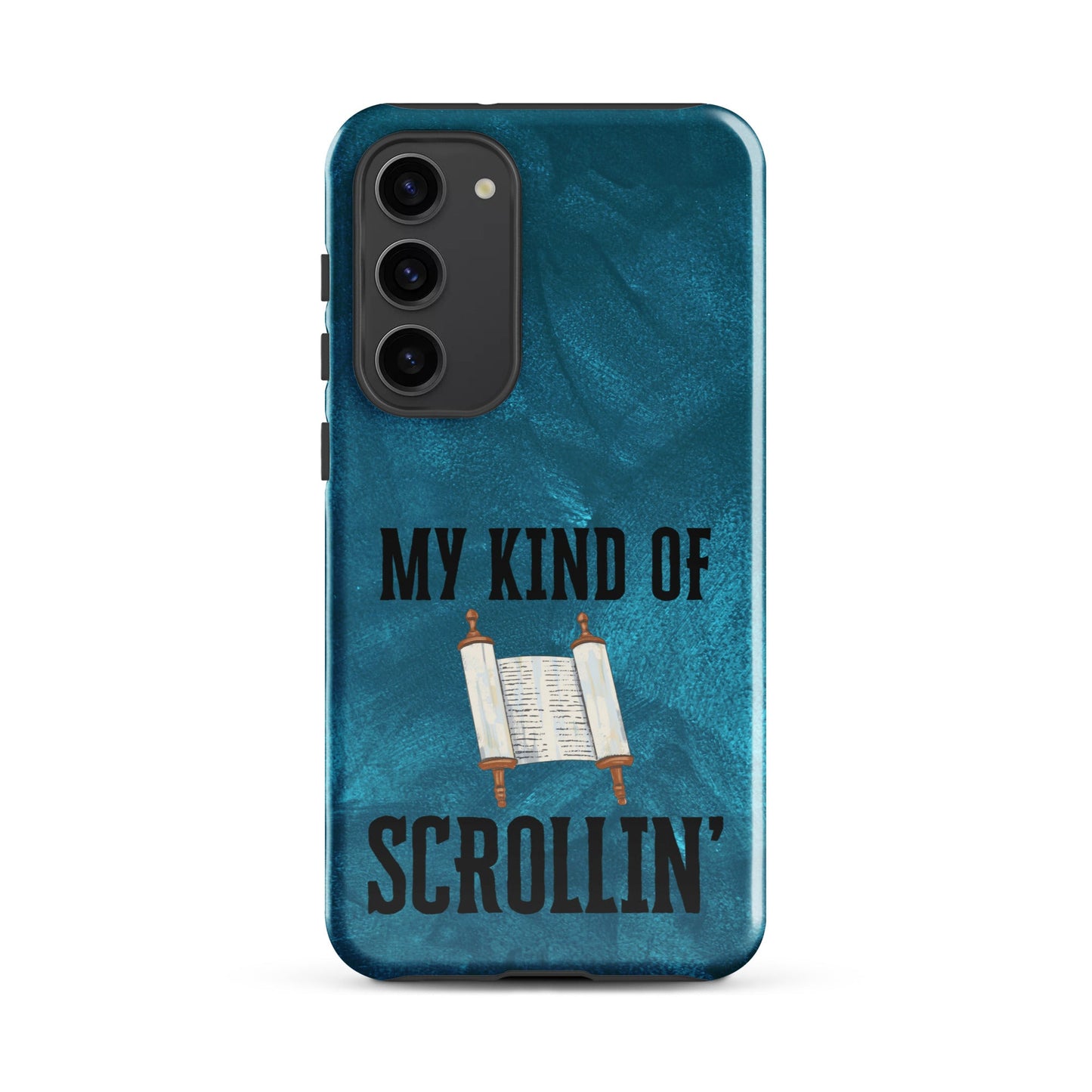 Scrollin' Tough Case for Samsung®-Glossy-Samsung Galaxy S23 Plus-Perfect Love Designs