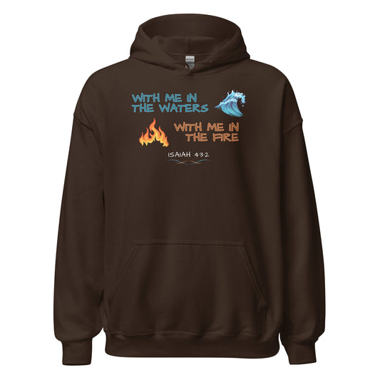 With Me Everywhere Hoodie-Dark Chocolate-S-Perfect Love Designs