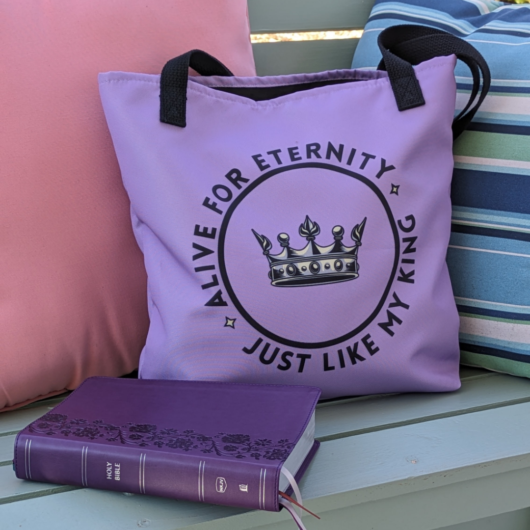 Alive for Eternity Tote Bag