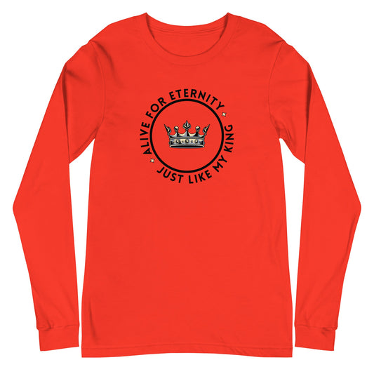 Alive for Eternity Long Sleeve-Poppy-Perfect Love Designs