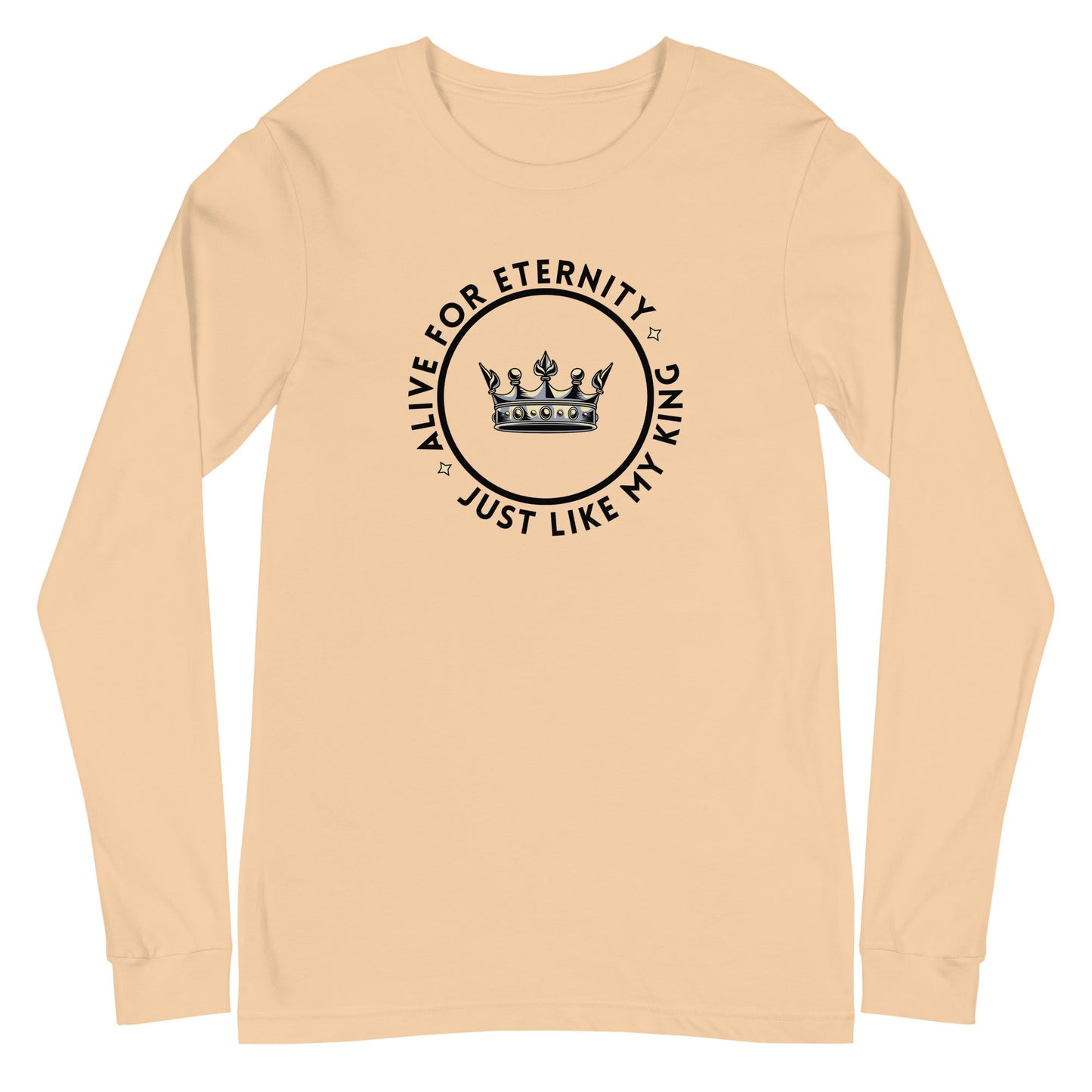 Alive for Eternity Long Sleeve-Sand Dune-Perfect Love Designs