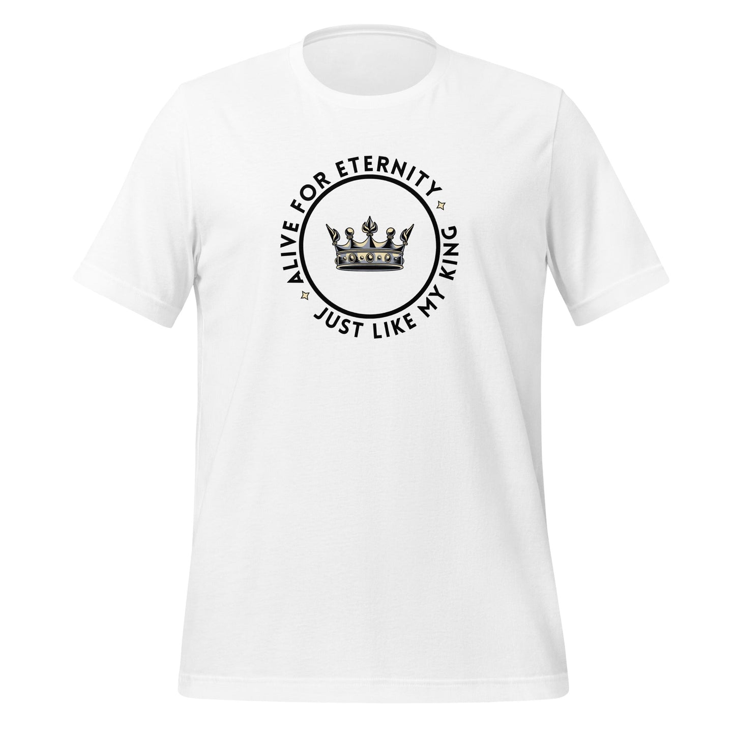 Alive for Eternity T-Shirt-White-Perfect Love Designs