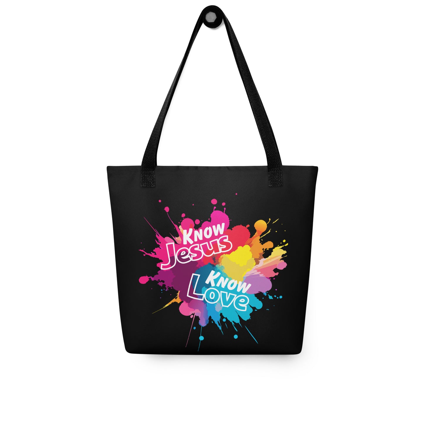 Know Jesus Tote Bag