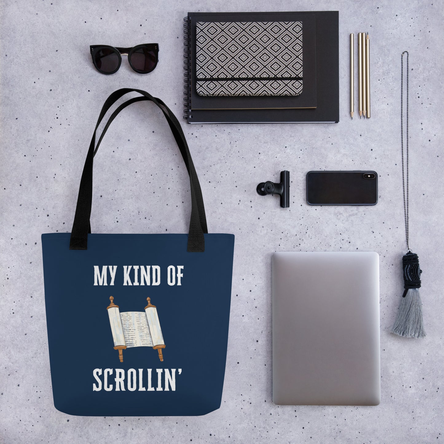 Scrollin' Tote Bag