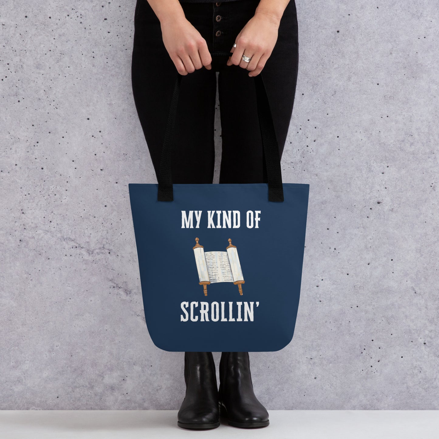 Scrollin' Tote Bag