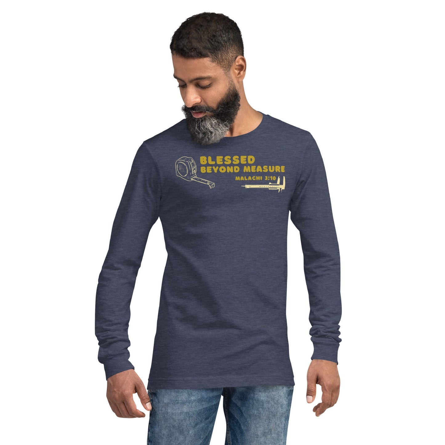 Blessed Beyond Measure "Builder" Long Sleeve-Perfect Love Designs