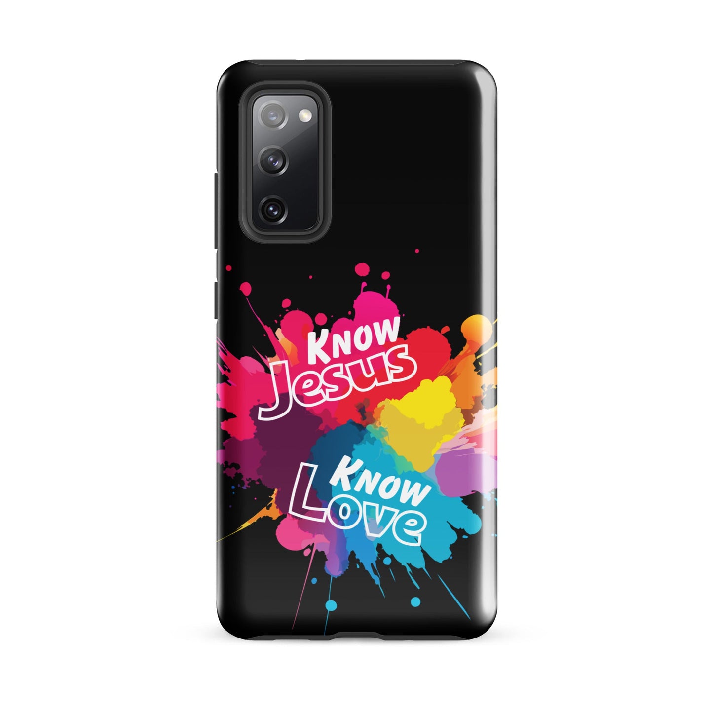 Know Jesus Tough Case for Samsung®-Glossy-Samsung Galaxy S20 FE-Perfect Love Designs