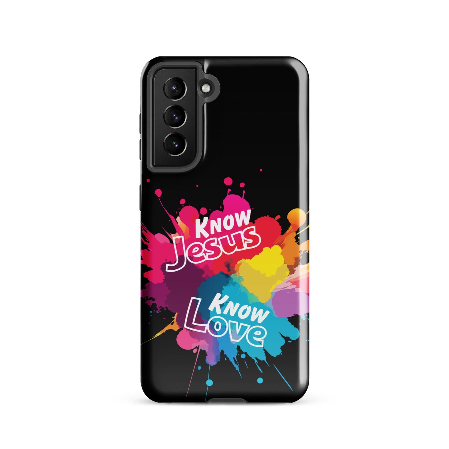 Know Jesus Tough Case for Samsung®-Glossy-Samsung Galaxy S21-Perfect Love Designs