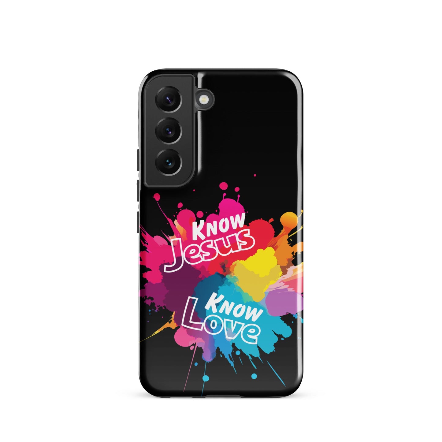 Know Jesus Tough Case for Samsung®-Glossy-Samsung Galaxy S22-Perfect Love Designs