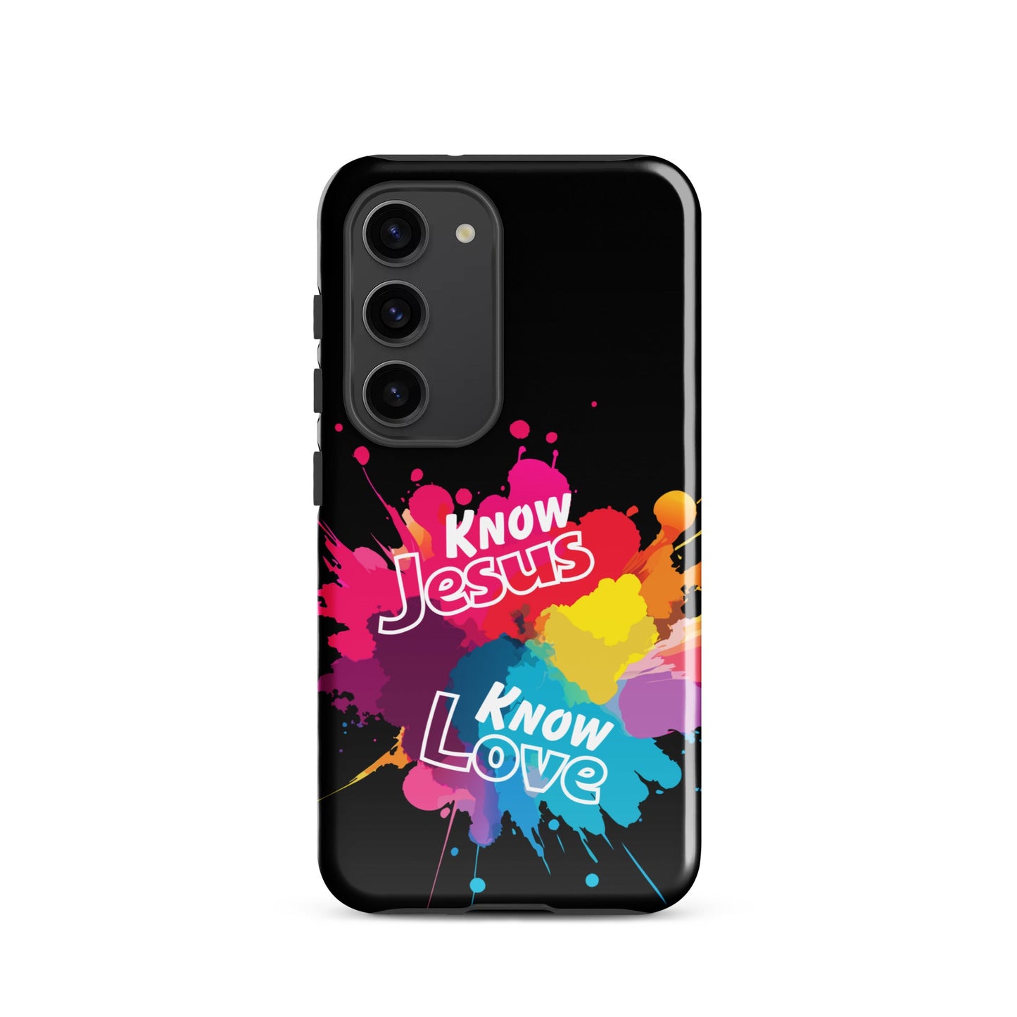 Know Jesus Tough Case for Samsung®-Glossy-Samsung Galaxy S23-Perfect Love Designs