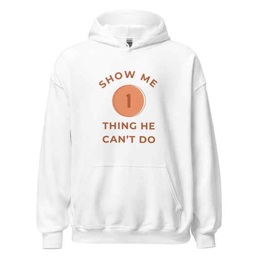 Mountain Mover Hoodie-White-S-Perfect Love Designs