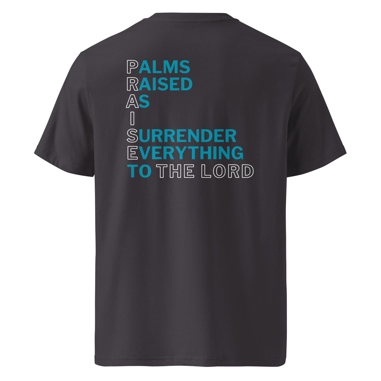 Praise the Lord 100% Organic Cotton T-Shirt-Perfect Love Designs