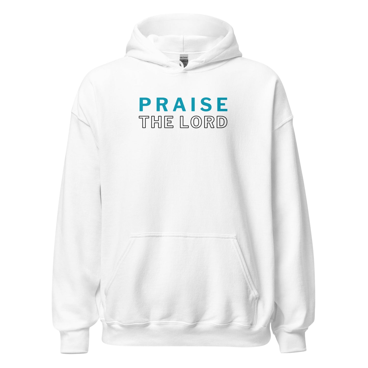 Praise the Lord Hoodie-White-S-Perfect Love Designs