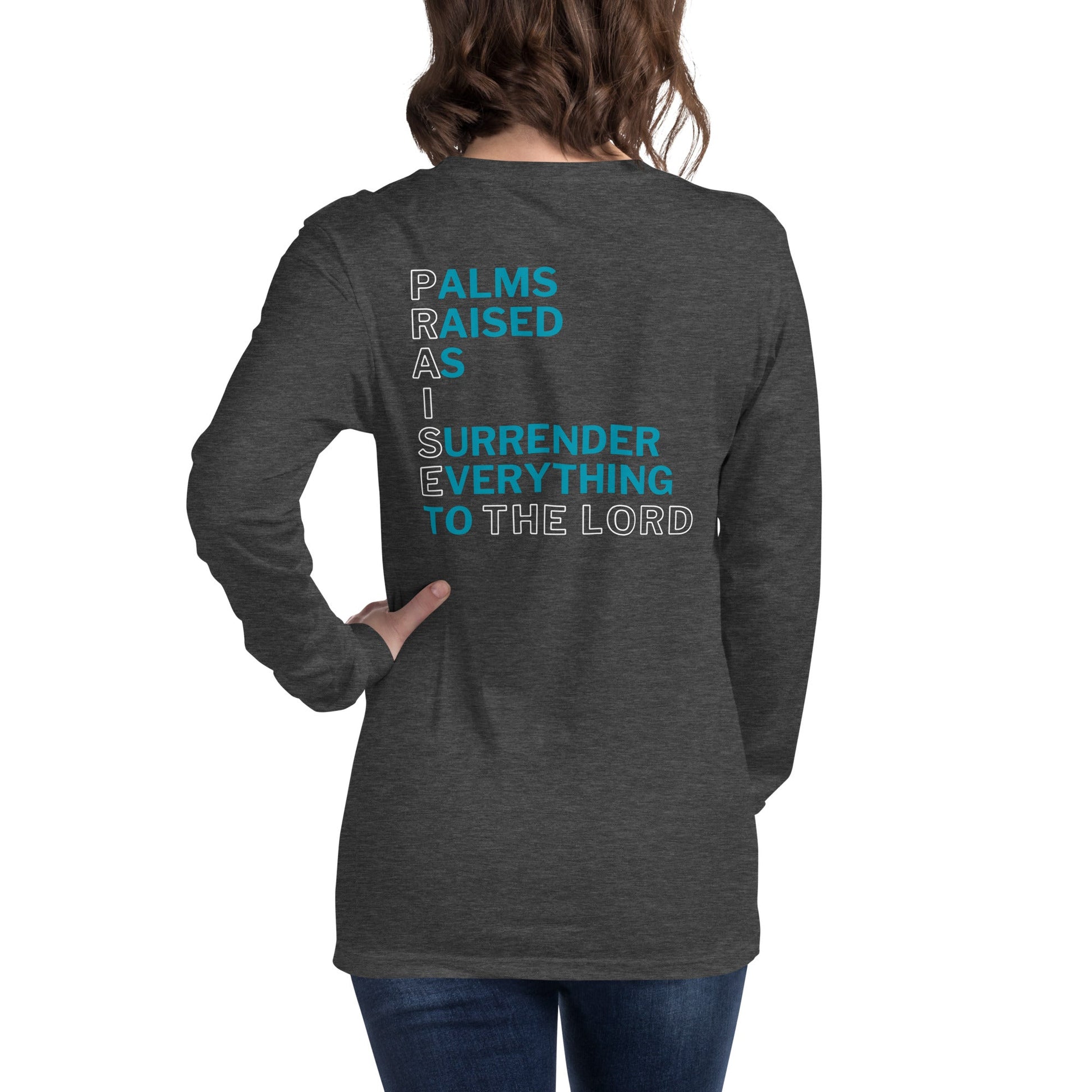 Praise the Lord Long Sleeve-Perfect Love Designs