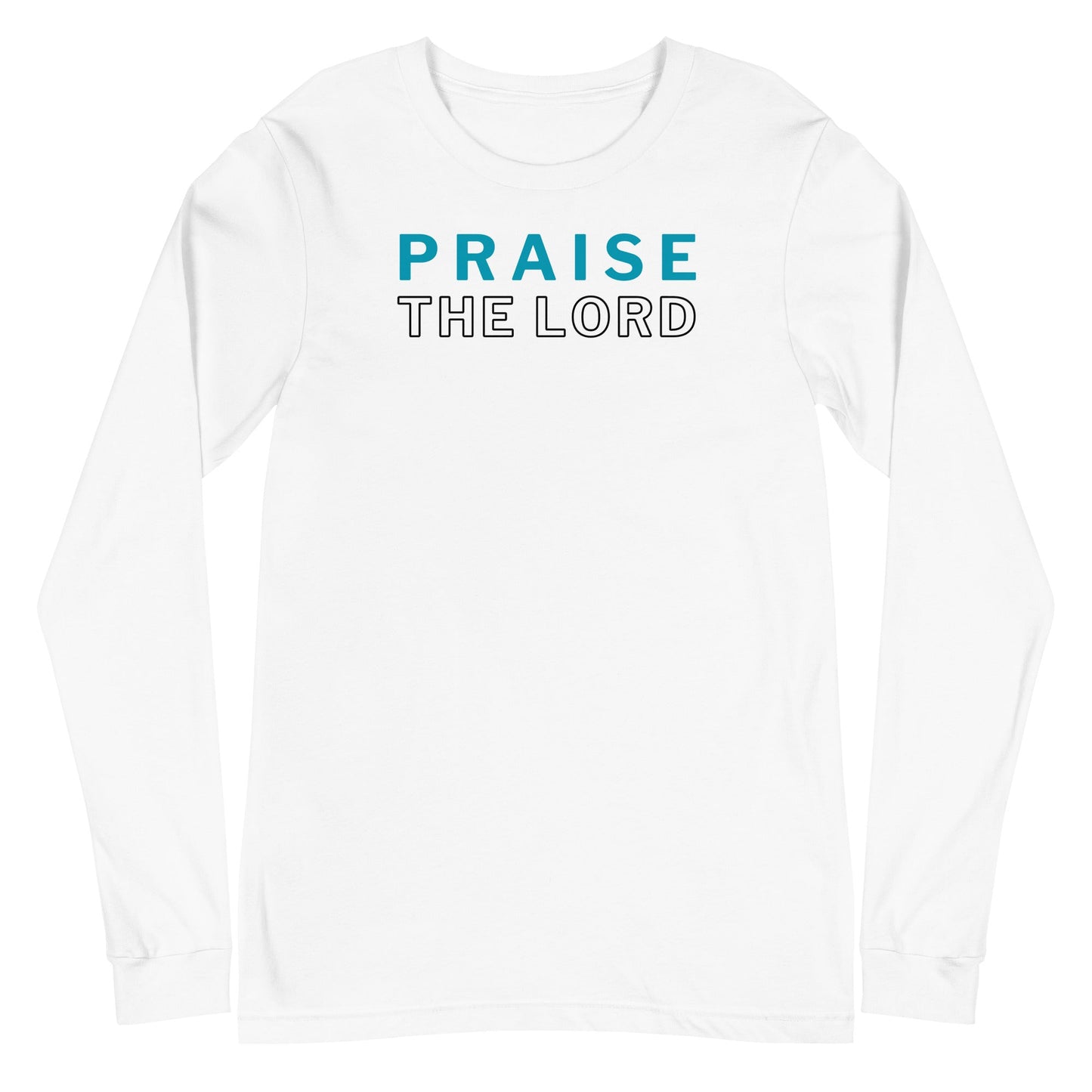 Praise the Lord Long Sleeve-White-XS-Perfect Love Designs