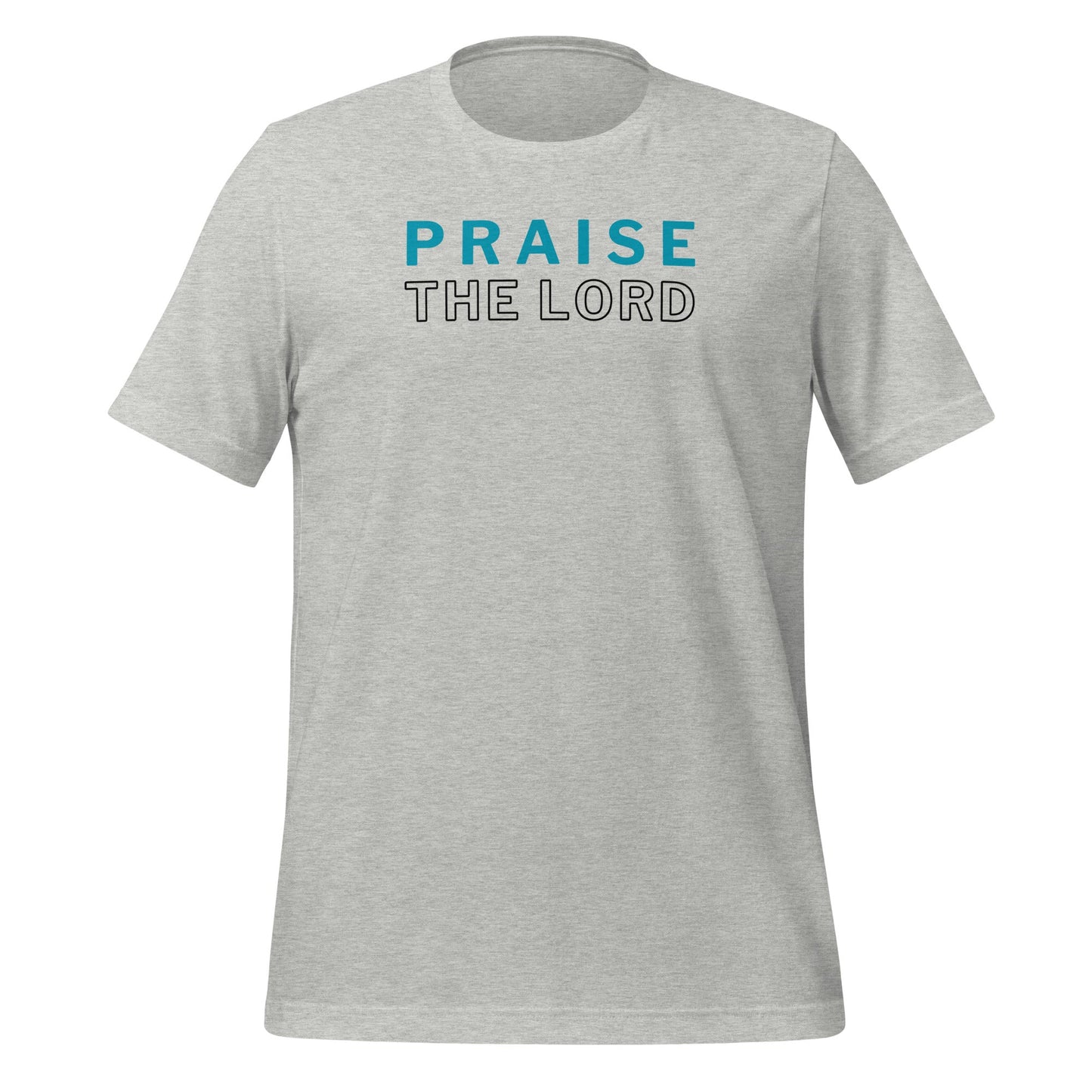 Praise the Lord T-Shirt (Made in the USA)-Athletic Heather-S-Perfect Love Designs