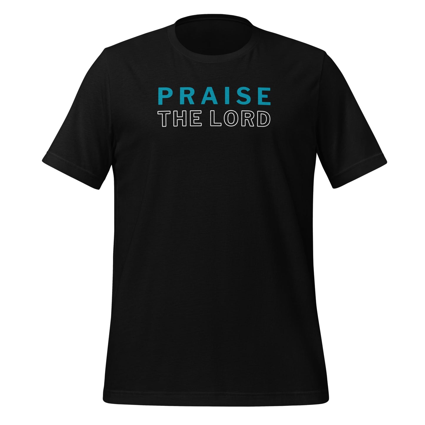 Praise the Lord T-Shirt (Made in the USA)-Black-S-Perfect Love Designs