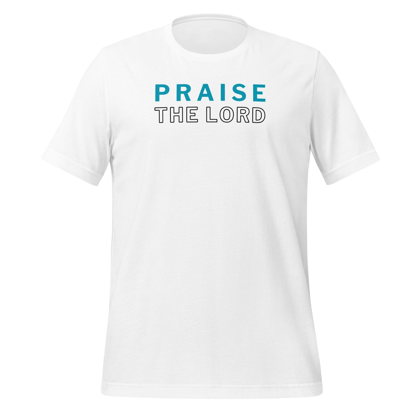 Praise the Lord T-Shirt (Made in the USA)-White-S-Perfect Love Designs