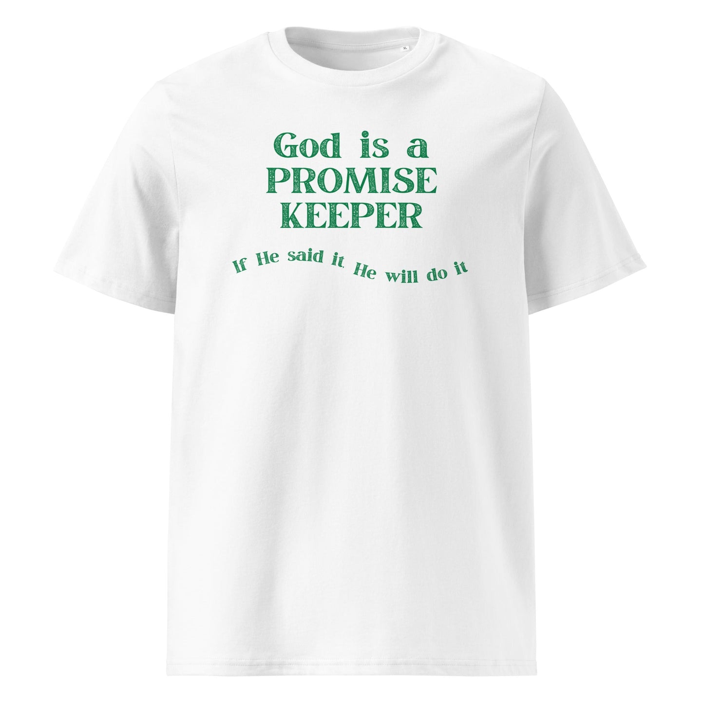 Promise Keeper 100% Organic Cotton T-Shirt-White-S-Perfect Love Designs