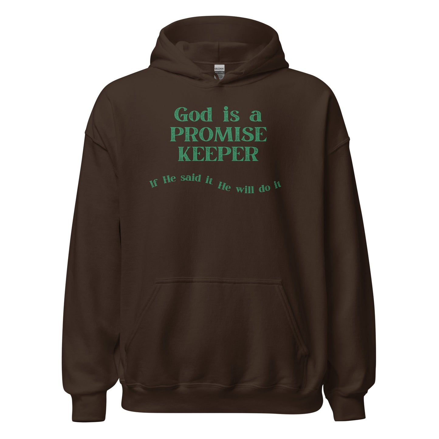 Promise Keeper Hoodie-Dark Chocolate-S-Perfect Love Designs