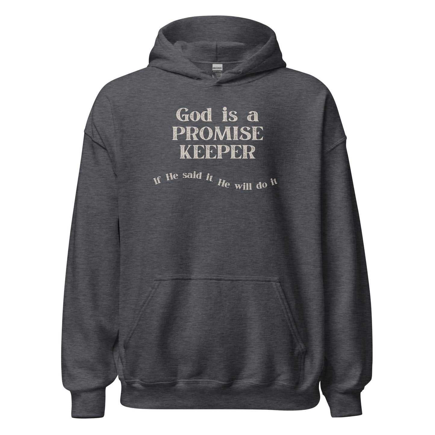 Promise Keeper Hoodie-Dark Heather-S-Perfect Love Designs