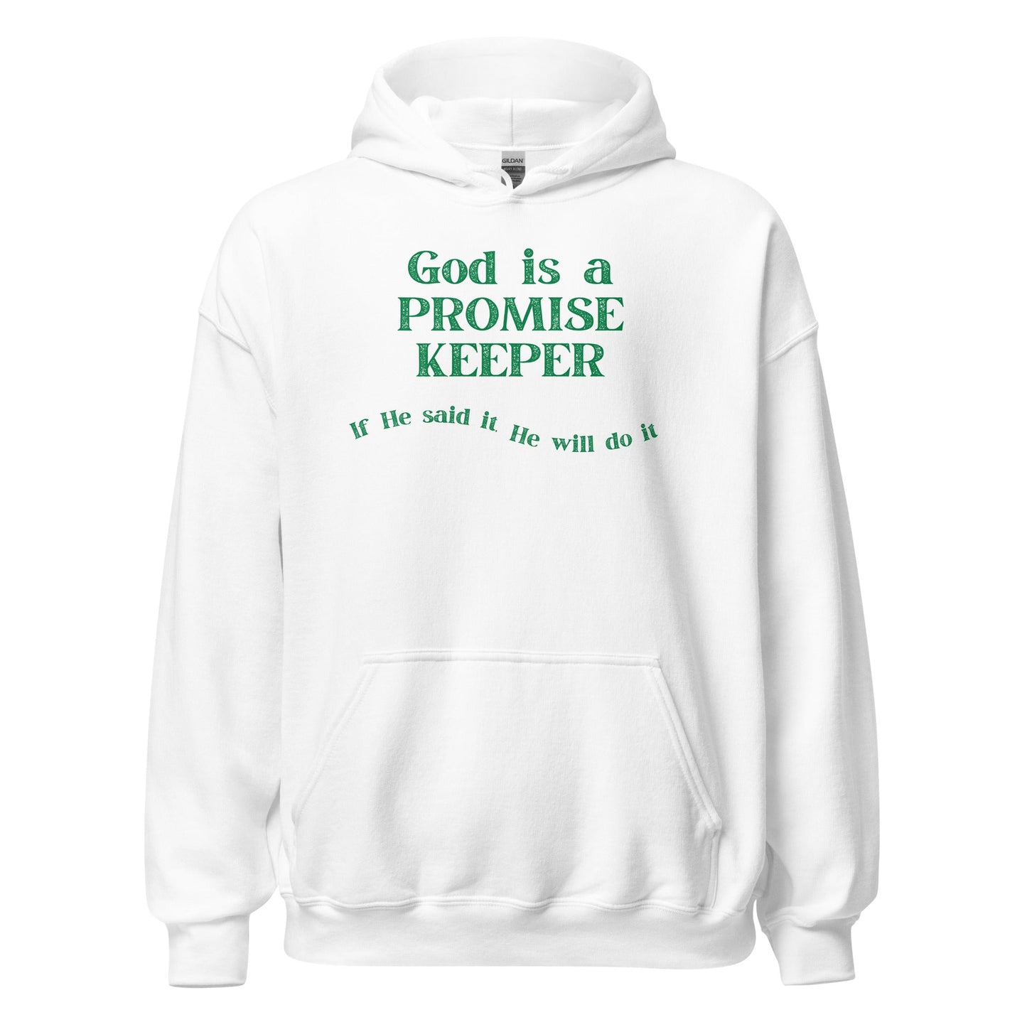 Promise Keeper Hoodie-White-S-Perfect Love Designs