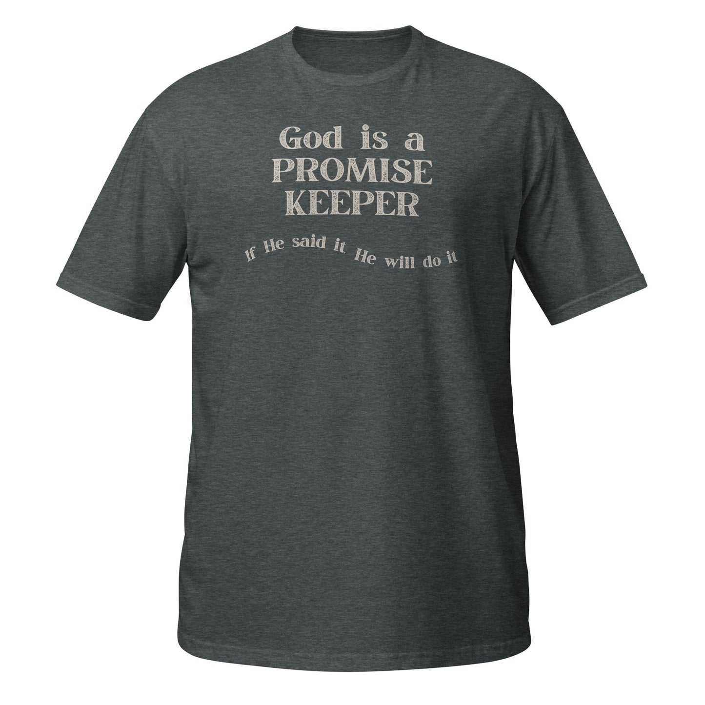 Promise Keeper T-Shirt-Dark Heather-S-Perfect Love Designs