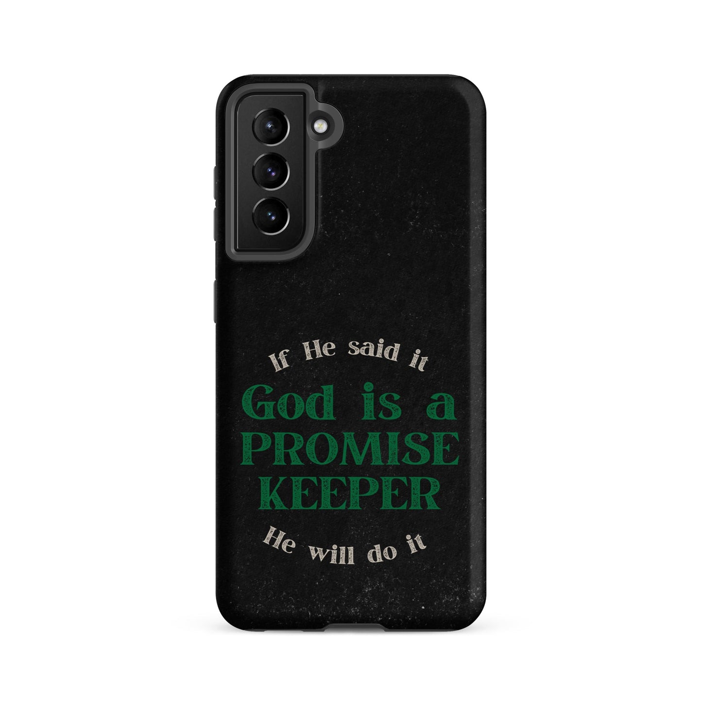 Promise Keeper Tough Case for Samsung®-Matte-Samsung Galaxy S21 FE-Perfect Love Designs