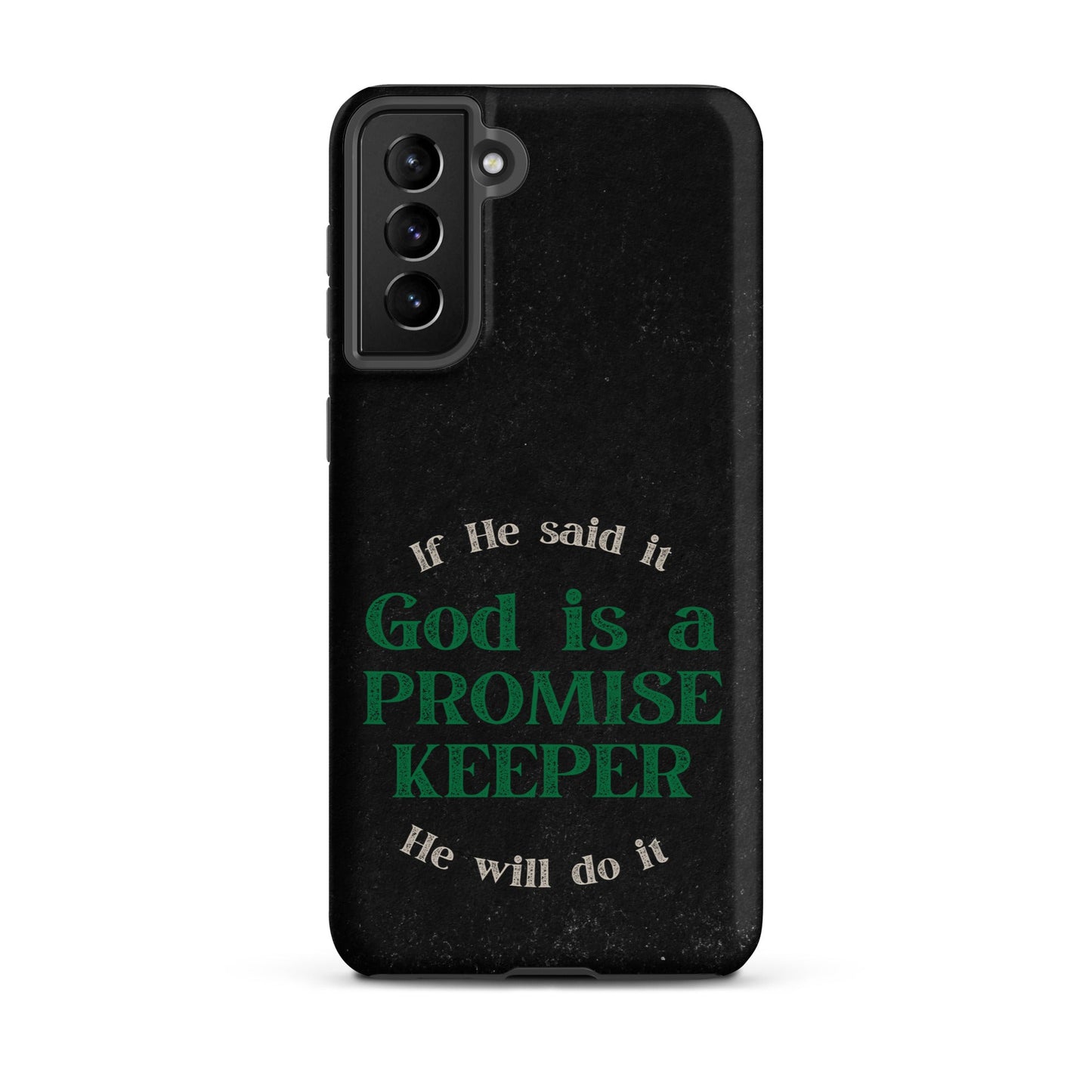 Promise Keeper Tough Case for Samsung®-Matte-Samsung Galaxy S21 Plus-Perfect Love Designs