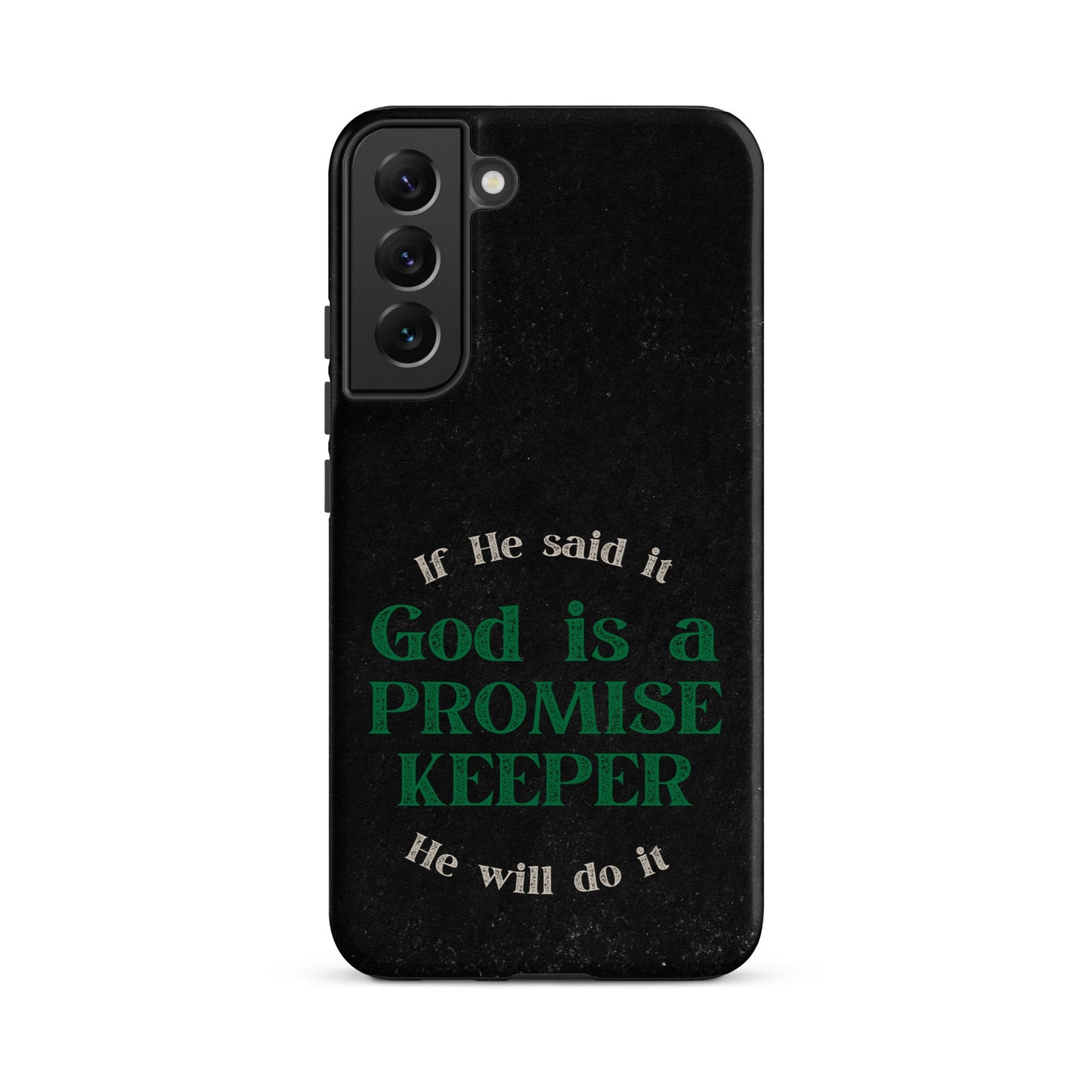 Promise Keeper Tough Case for Samsung®-Matte-Samsung Galaxy S22 Plus-Perfect Love Designs