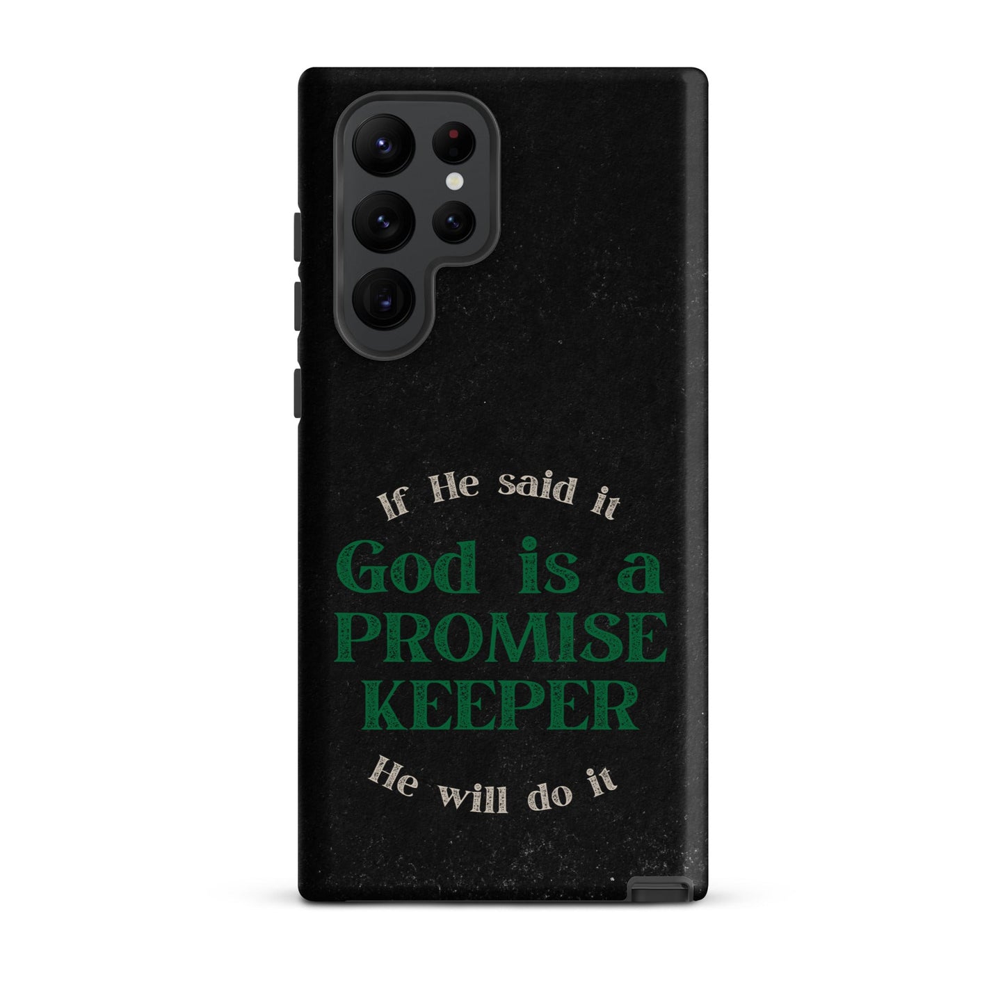 Promise Keeper Tough Case for Samsung®-Matte-Samsung Galaxy S22 Ultra-Perfect Love Designs