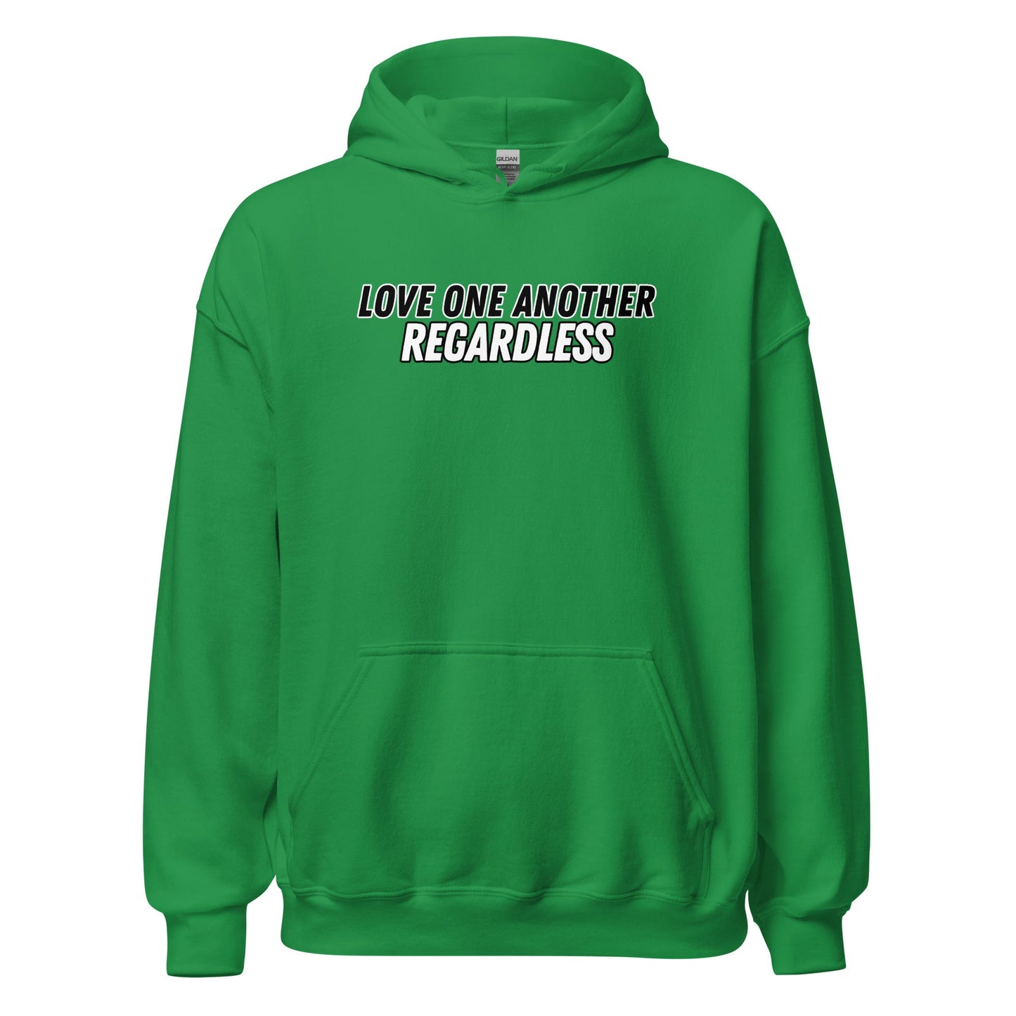 Regardless Hoodie-Irish Green-S-Perfect Love Designs