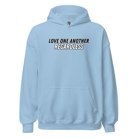 Regardless Hoodie-Light Blue-S-Perfect Love Designs