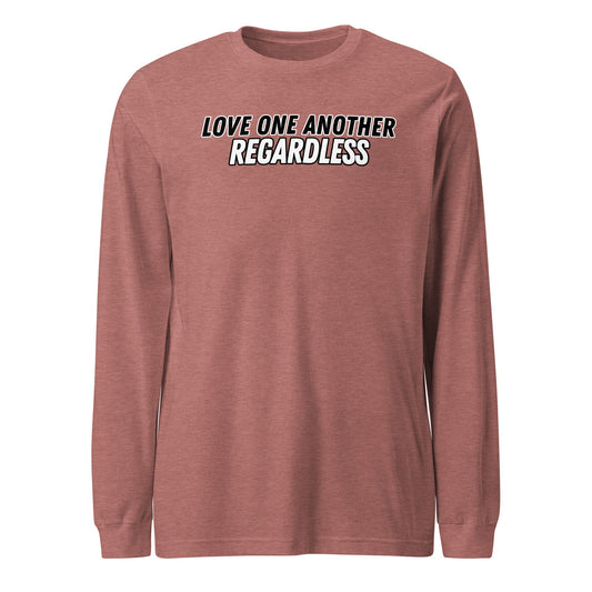 Regardless Long Sleeve-Heather Mauve-XS-Perfect Love Designs